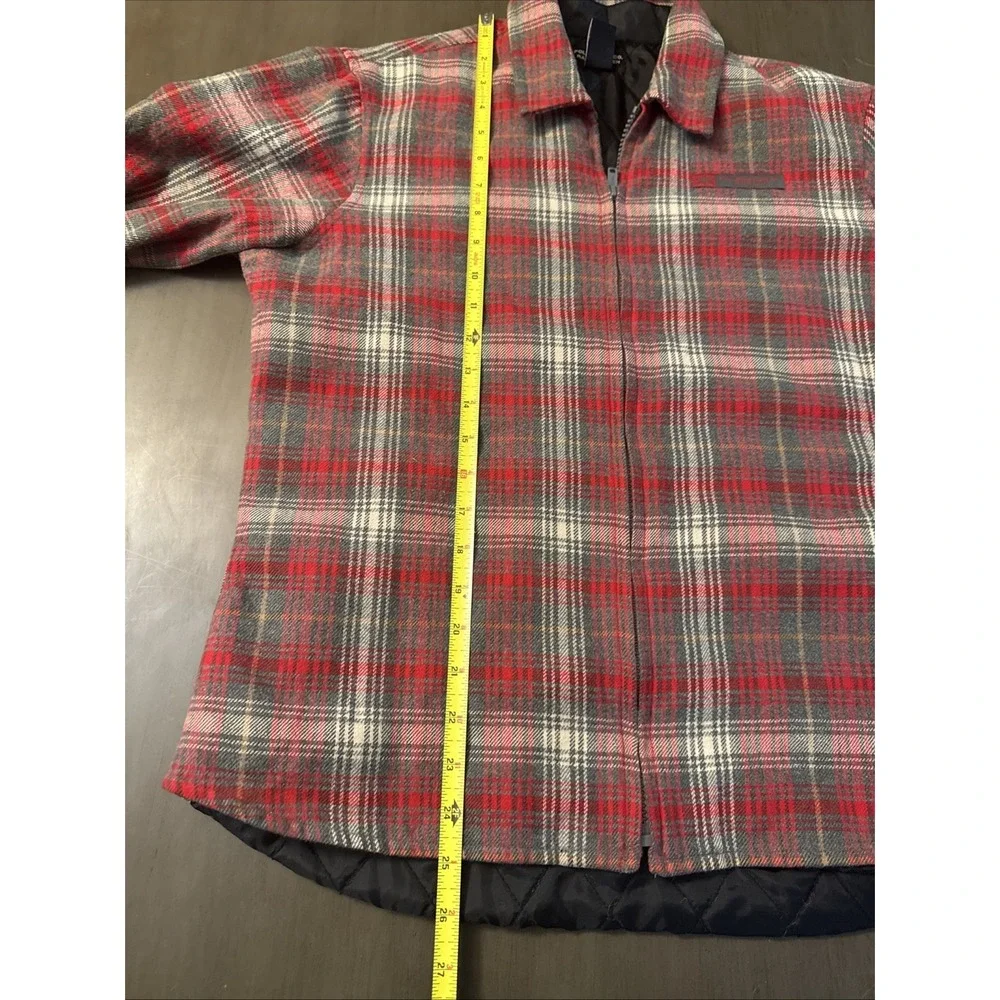 Polo Ralph Lauren  Jean Co Flannel Shirt Jacket Shacket Heavyweight Vintage L